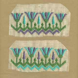 Violet_Vintage_Applique_Egyptian_Motif