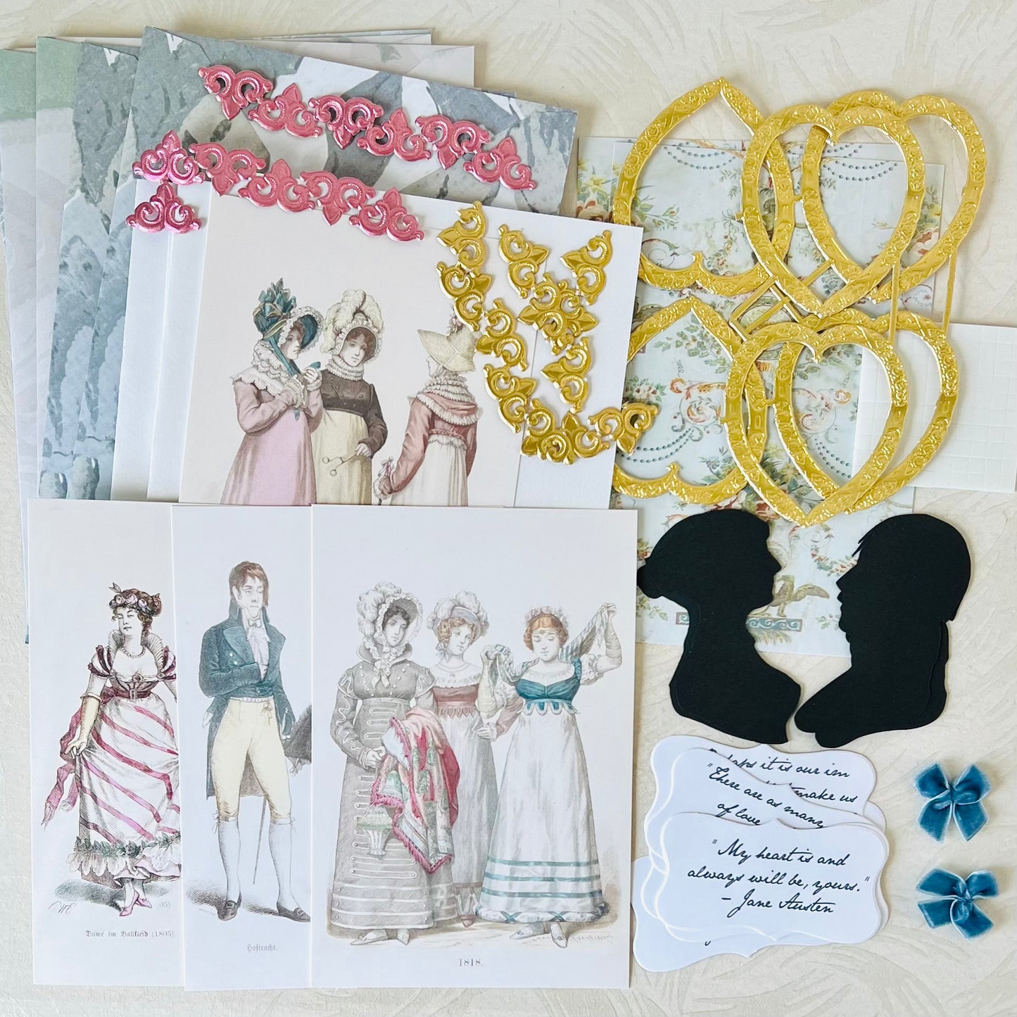 Romantic Jane Austen Card Kit