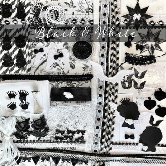 Black & White ~ Ephemera Collection