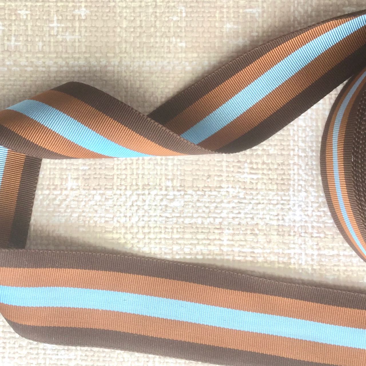 Striped Grosgrain ribbon, Vintage