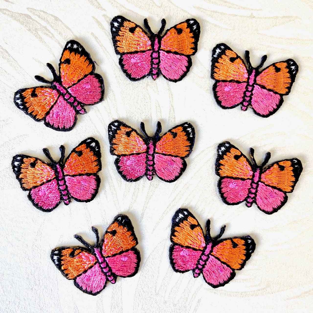     Butterfly_Iron_on_Patch_Pink