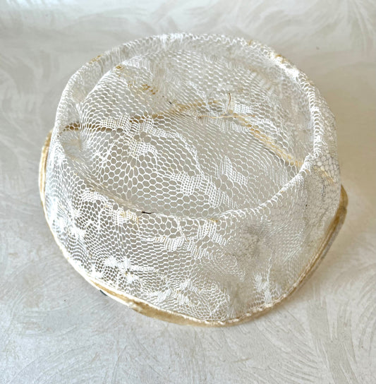 Lace Net Hat Lining Millinery Frame - Scallop Suit
