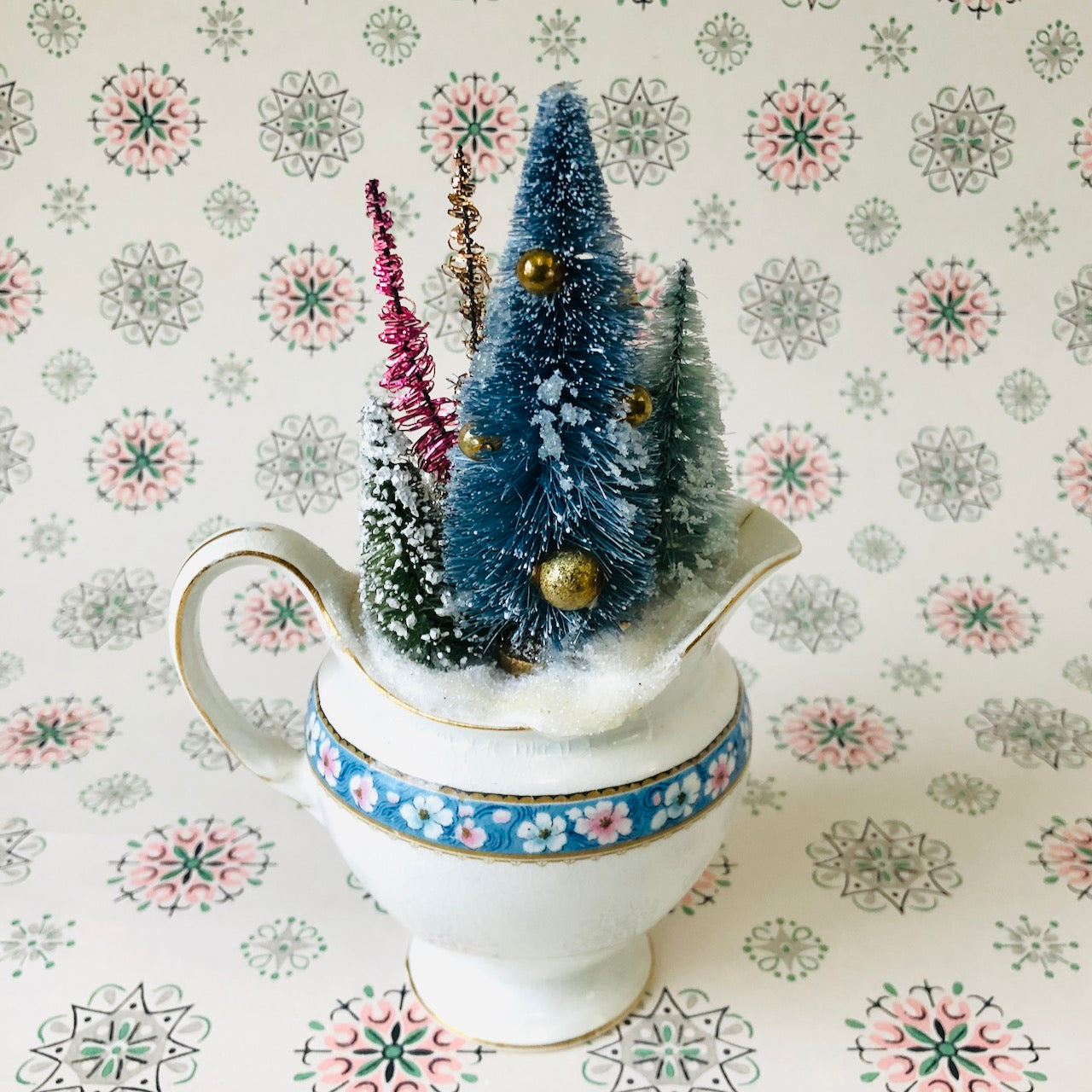 Charming Creamer - Winter Scene