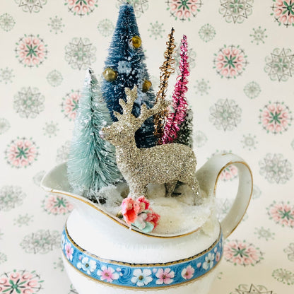 Charming Creamer - Winter Scene