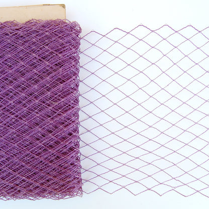 Chunky Diamond Weave Veiling Netting - Birdcage - Multiple Colors