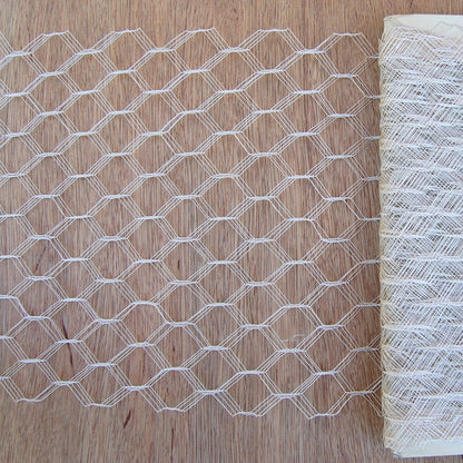 Honeycomb Weave Veiling Netting - Birdcage - Multiple Colors