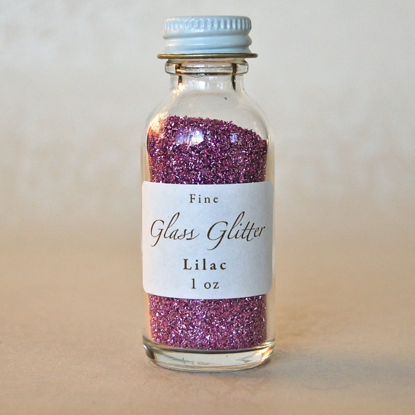 Lilac-Glass-Glitter-Bottle