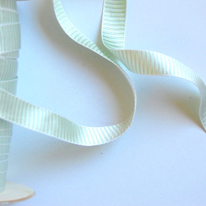 Subtle Stripes Woven Jacquard Ribbon - Multiple Colorways