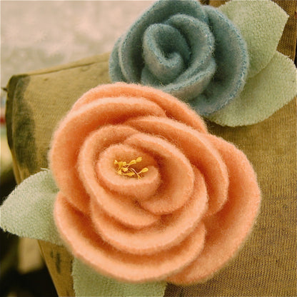 Wool Rose Pin Kit