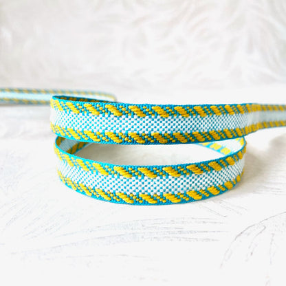     Diagonal_Line_Jacquard_Ribbon