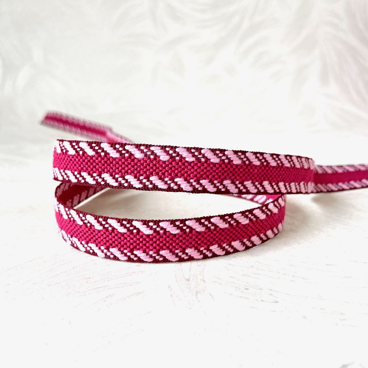     Diagonal_Line_Jacquard_Ribbon