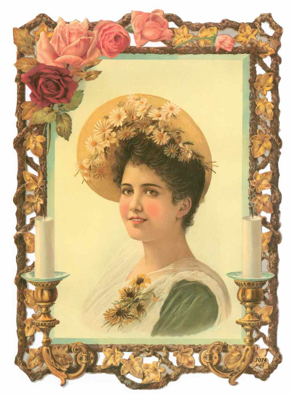 Scrapbook Pictures, Victorian Woman