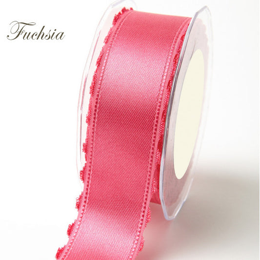 Box Pleated Satin Ribbon/Trim - Pale Pink - 7/8 inch - 1 Yard – Sugar Pink  Boutique