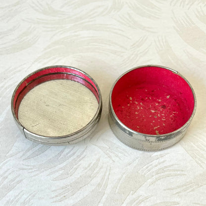 Vintage Tin Pincushion Box