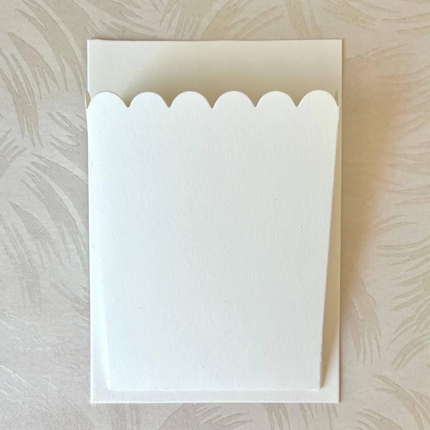 Die-Cut Letterpress Paper Wall Pocket