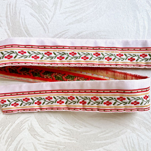    Floral_Striped_Jacquard_Ribbon