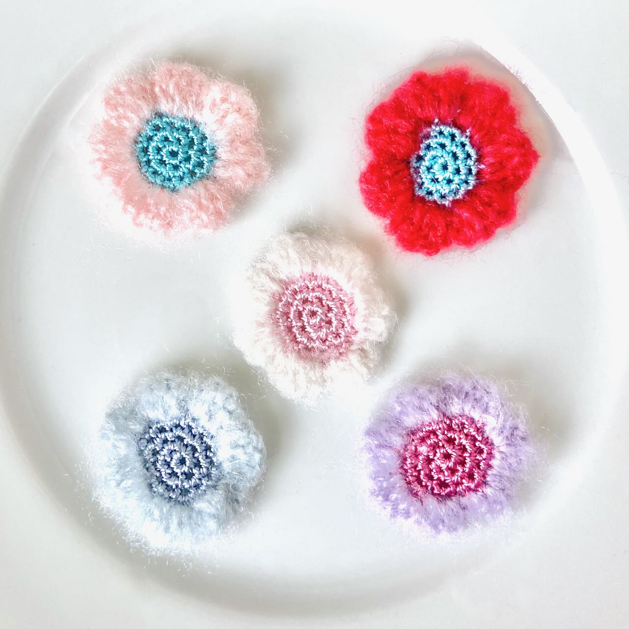 Fuzzy_Crochet_Flower