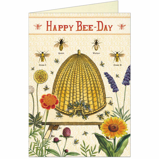 Happy Bee-Day Greeting Card