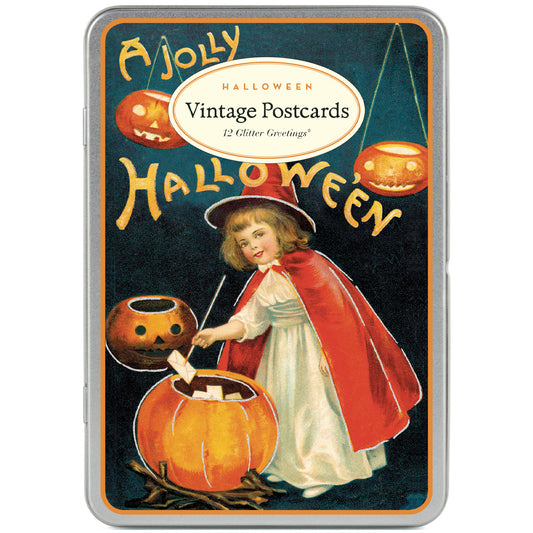 Halloween Vintage Postcards Set