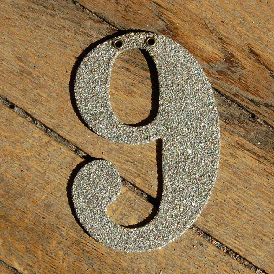 Glitter-Number-9