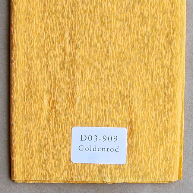 Gloria Doublette Double Sided Crepe Paper from Germany ~ Yellow and  Goldenrod