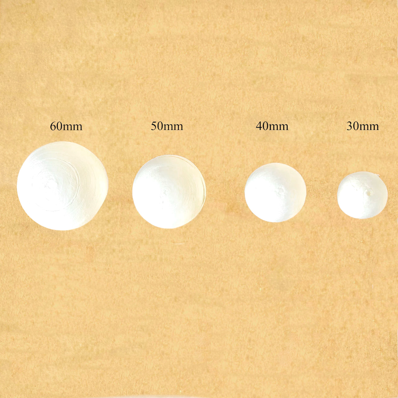 Large Spun Cotton Balls - Multiple Sizes – Rose Mille
