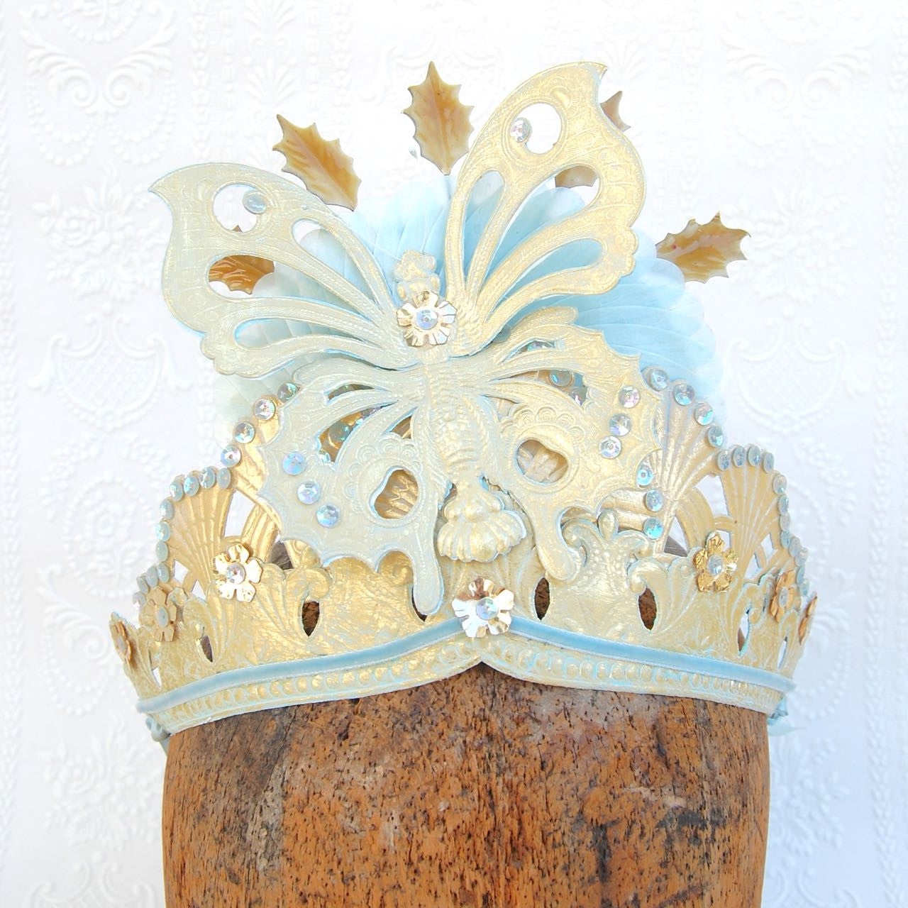 Madam Butterfly Tiara Dresden Crown