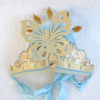Madam Butterfly Tiara Dresden Crown