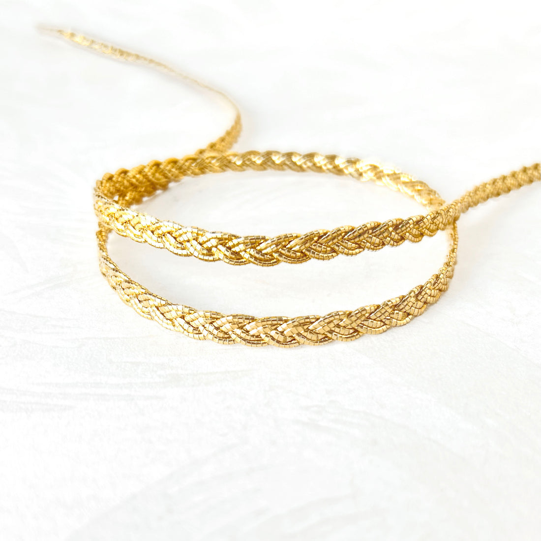 Metallic Gold Braid 1/4