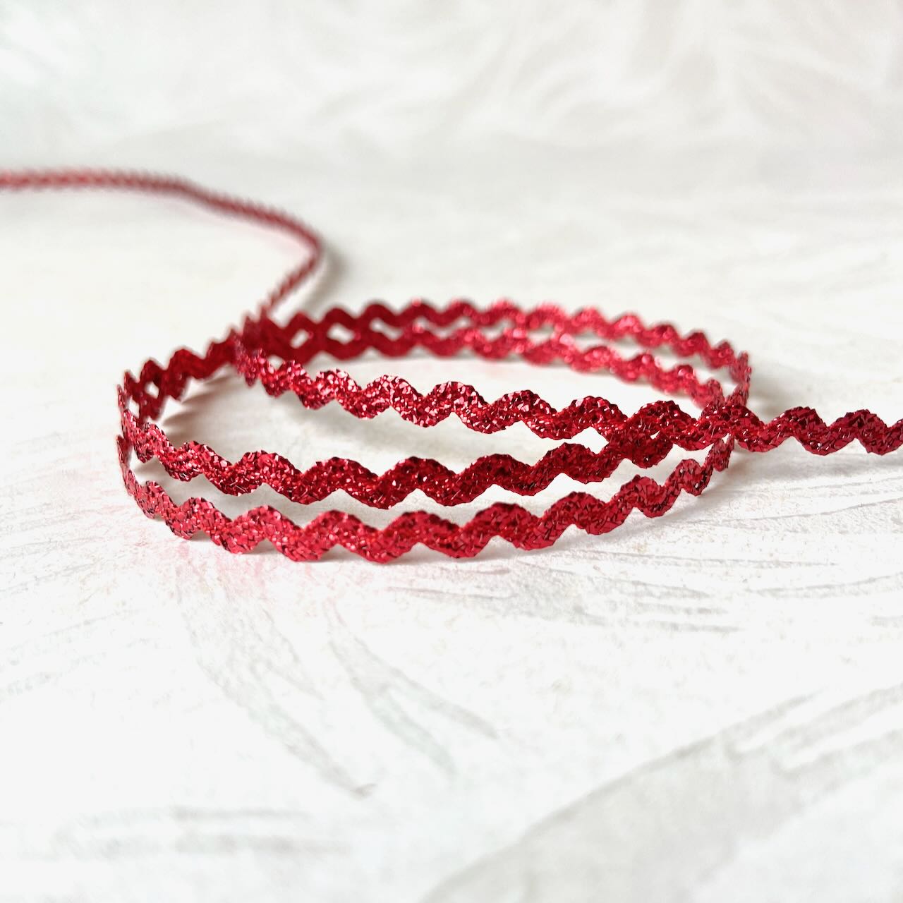 Metallic Ric Rac – Rose Mille