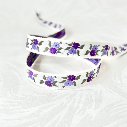    Narrow_Floral_Jacquard_Ribbon