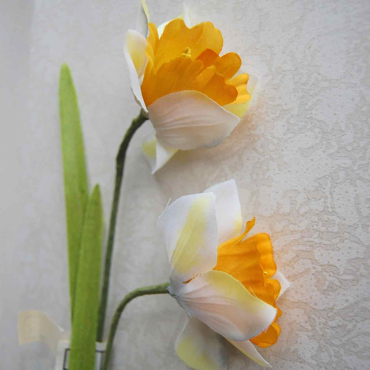 Daffodil Tall Silk Flower