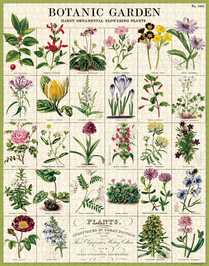 Botanic Garden Vintage Puzzle, by Cavallini