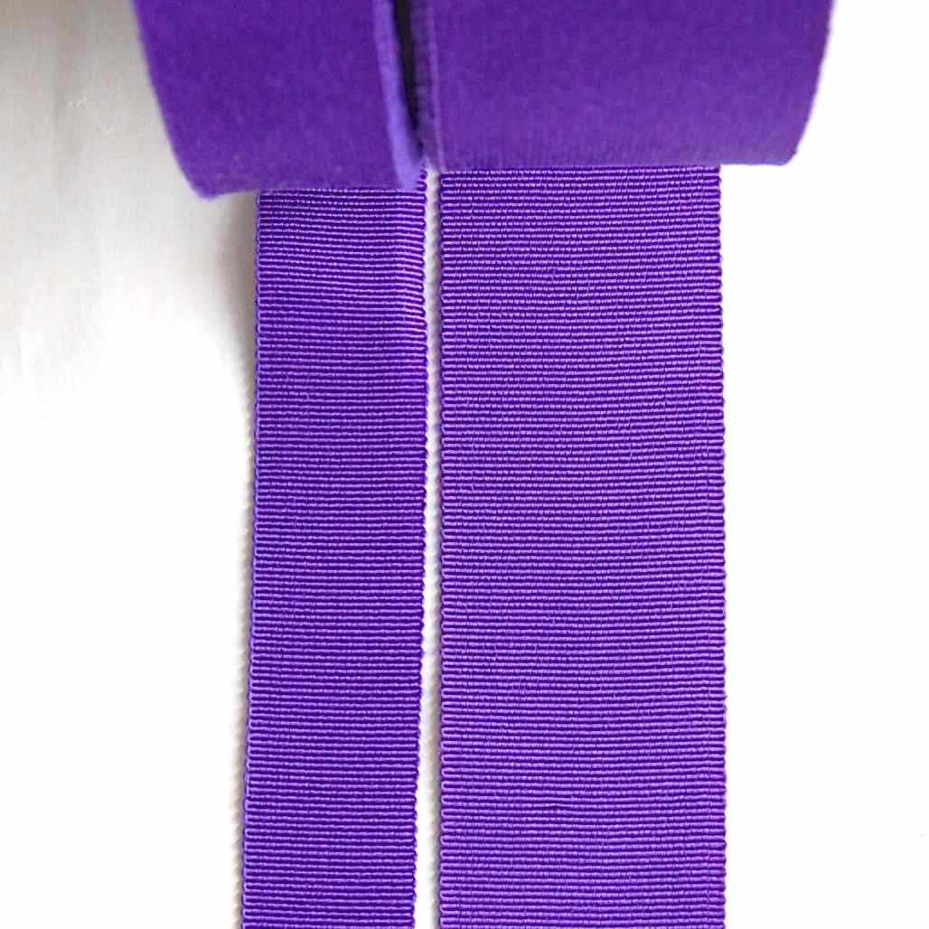 Purple-Grosgrain