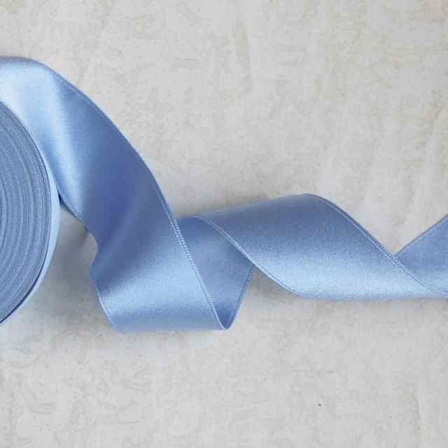 Teal Blue Satin Ribbon, 1 1/2 Inches Thick x 25 Yards 