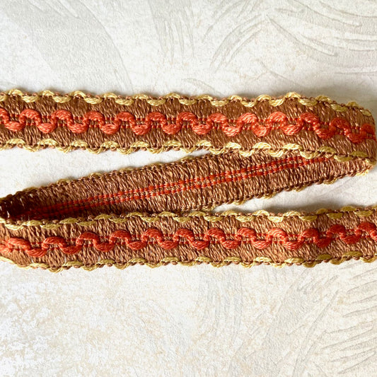 Retro_Cotton_Braid_Trim_Gimp_Orange