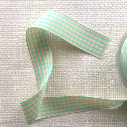 Colorful Check Ribbon - Multiple Colorways