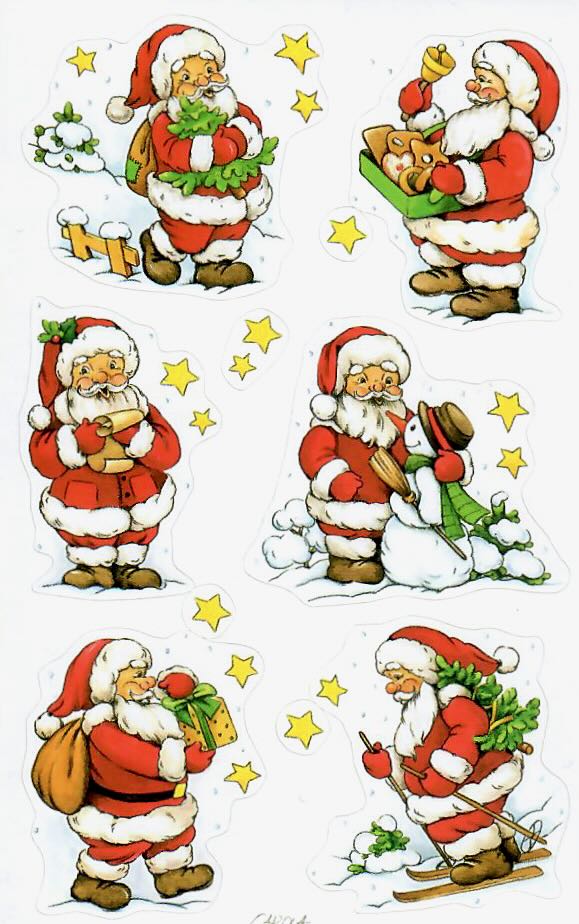 Santa_Stickers