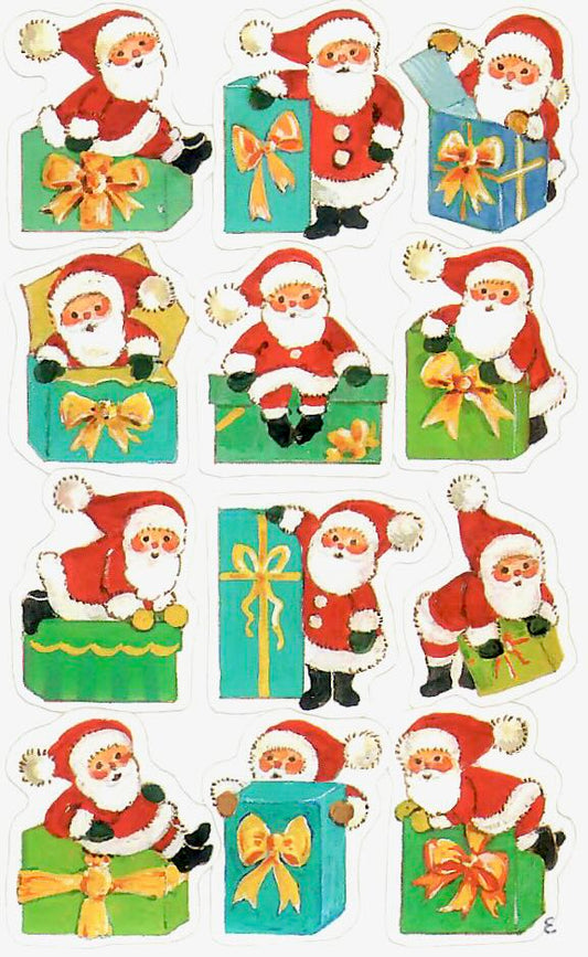 Santa_Stickers