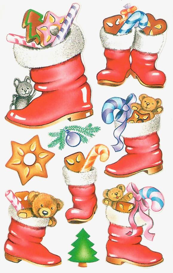 Santas_Boot_Stickers
