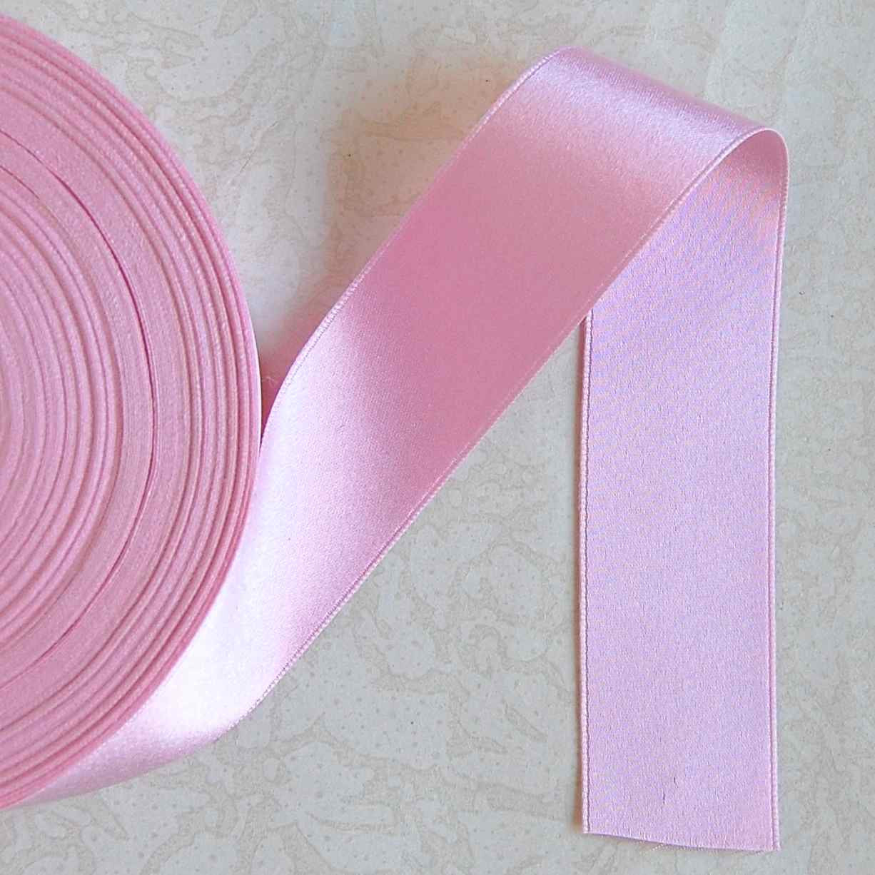 Light Pink Double Faced Satin Ribbon – Lionheart Prints