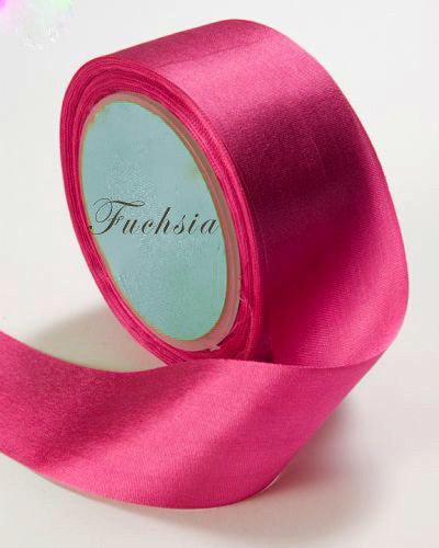 Silk Ribbon, Fuchsia, pink, hot pink
