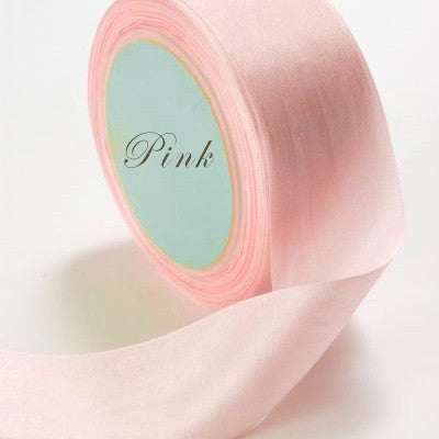 Silk Ribbon, Light Pink, Pink, baby pink