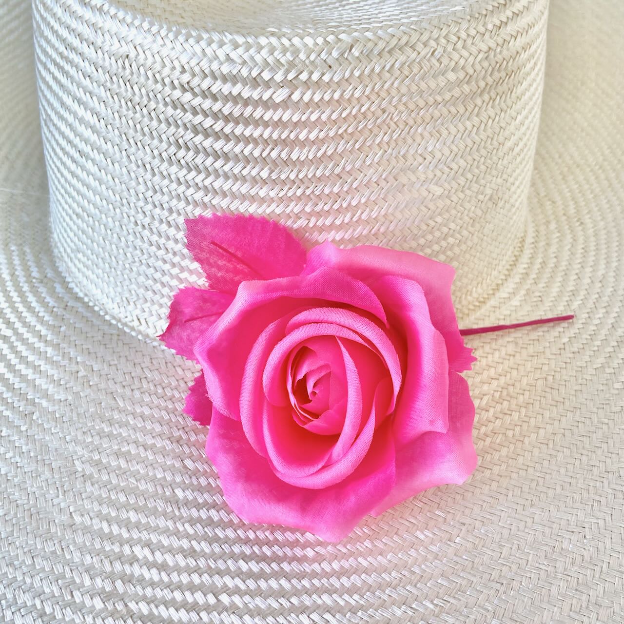 Small Silk Millinery Rose - Multiple Colorways