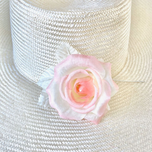 Small Silk Millinery Rose - Multiple Colorways