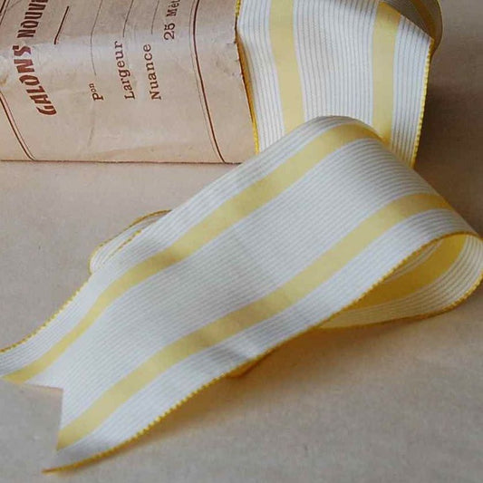 French Stripes Silk Ribbon