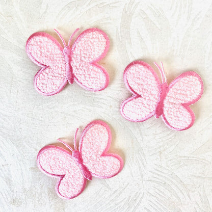 Set of 3 Purple Butterfly Iron/ Sew on Full Embroidered Patch Appliqués Badge Set of 3 Purple Butterfly Iron/ Sew on Full Embroidered Patch Appliqués Badge