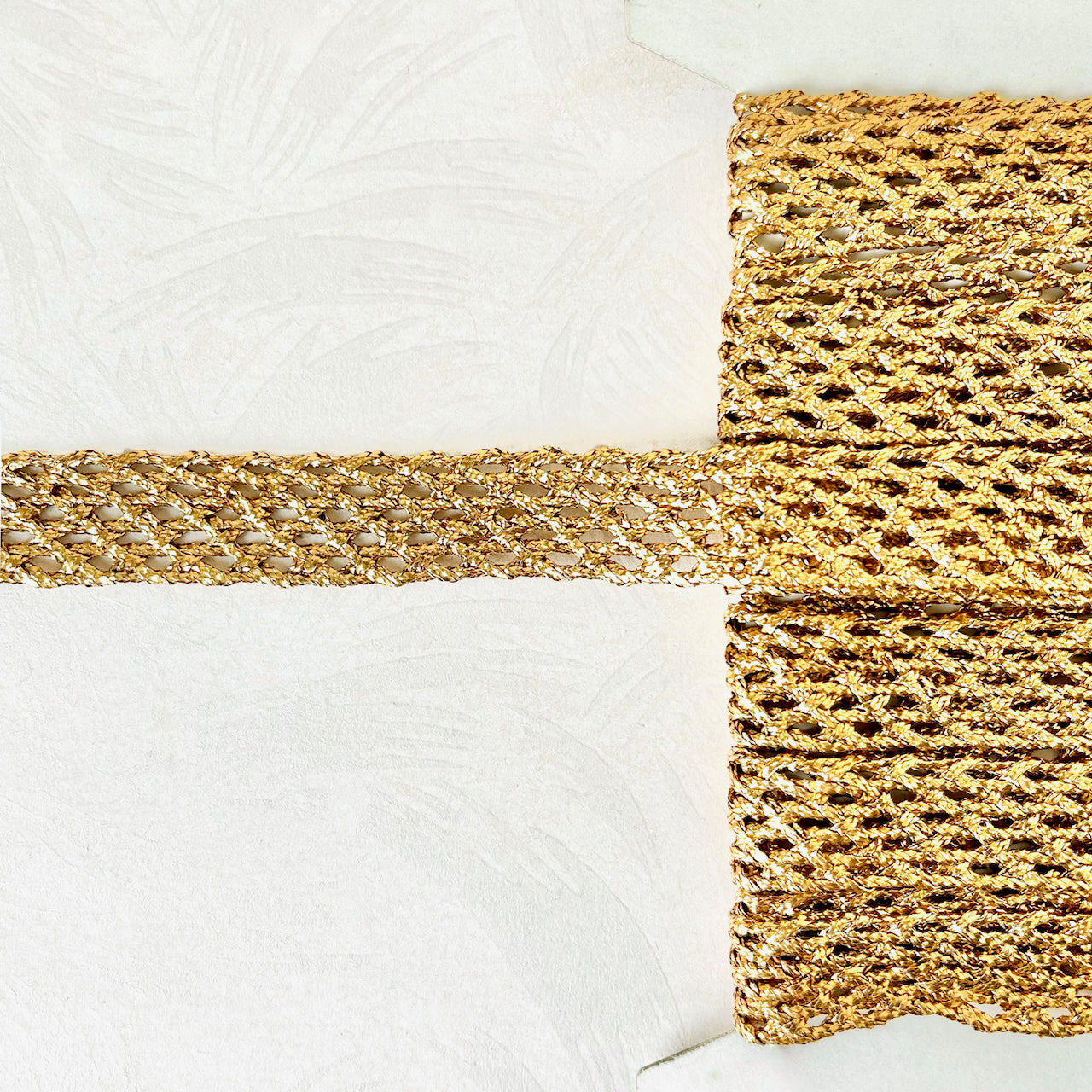 Braid Texture Gold Thick Metallic Gold Braid – Rose Mille