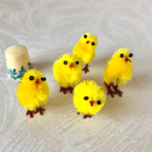 Tiny Chenille Chicks