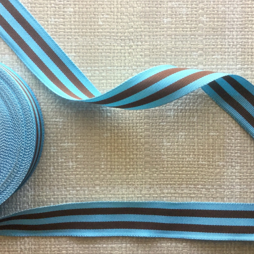 Striped Grosgrain Ribbon - Multiple Colorways